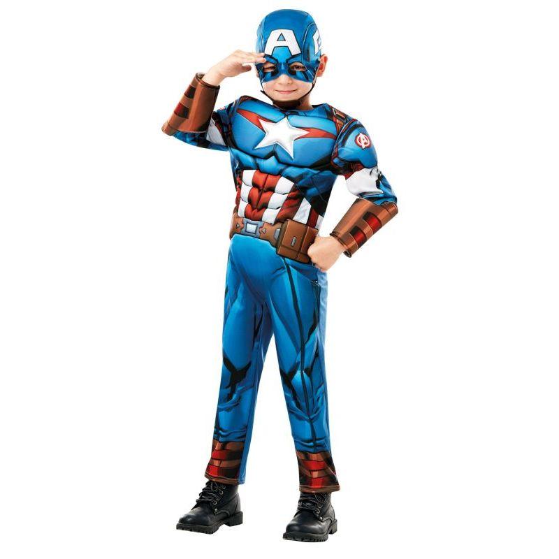 Deluxe Captain America Boys Rubies MARVEL-CLASSIC 17092