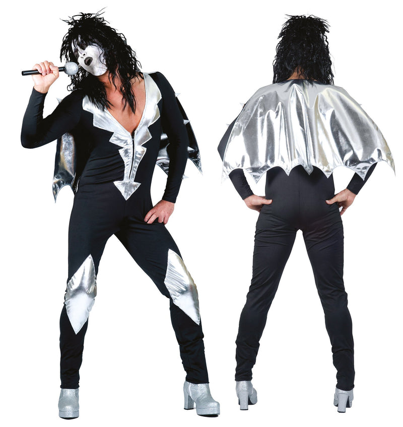 Glam Rock Jumpsuit 56 58 Adult Costumes Male Uk Chest Size 46" 48" Waist Size 38" 40" Mens Bristol Novelty Male Costumes 678