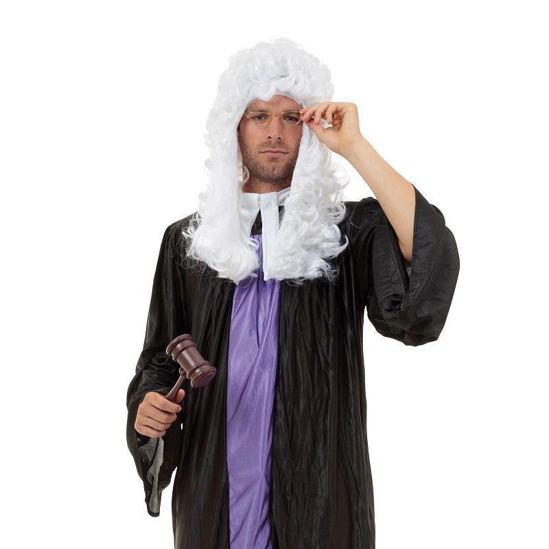 Mens Judge Gown Adult Costume Male One Size Bristol Novelty Generic Mens Costumes 8043