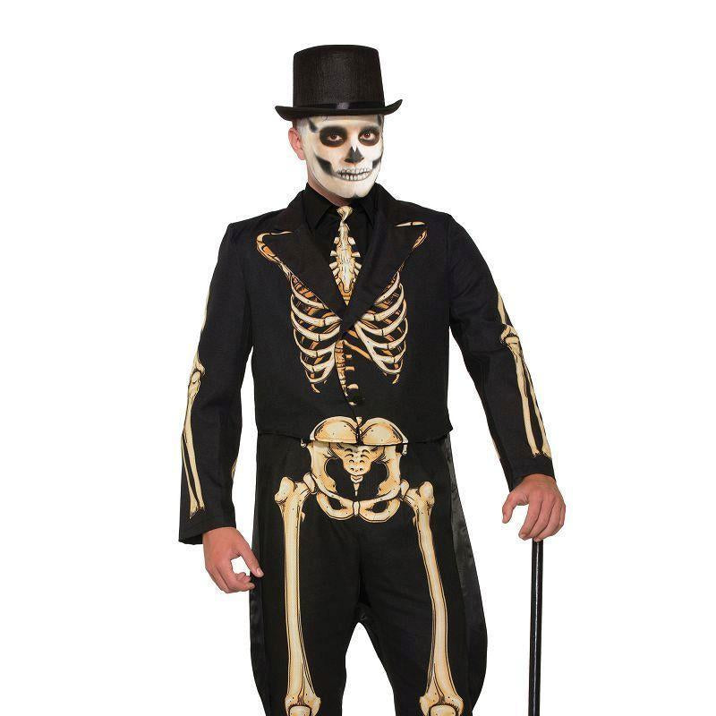 Skeleton Formal Costume Adult Costumes Male One Size Fits Most Mens Bristol Novelty Generic Mens Costumes 11138