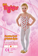 Childs Tights White 7 10 Med Costume Accessories Unisex 7 years Medium Bristol Novelty Costume Accessories 1038