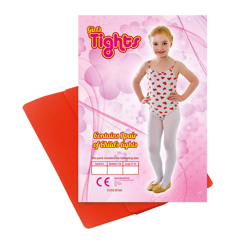 Childs Tights Red 4 6 Small Costume Accessories Unisex 4 6years Small Bristol Novelty Costume Accessories 1037
