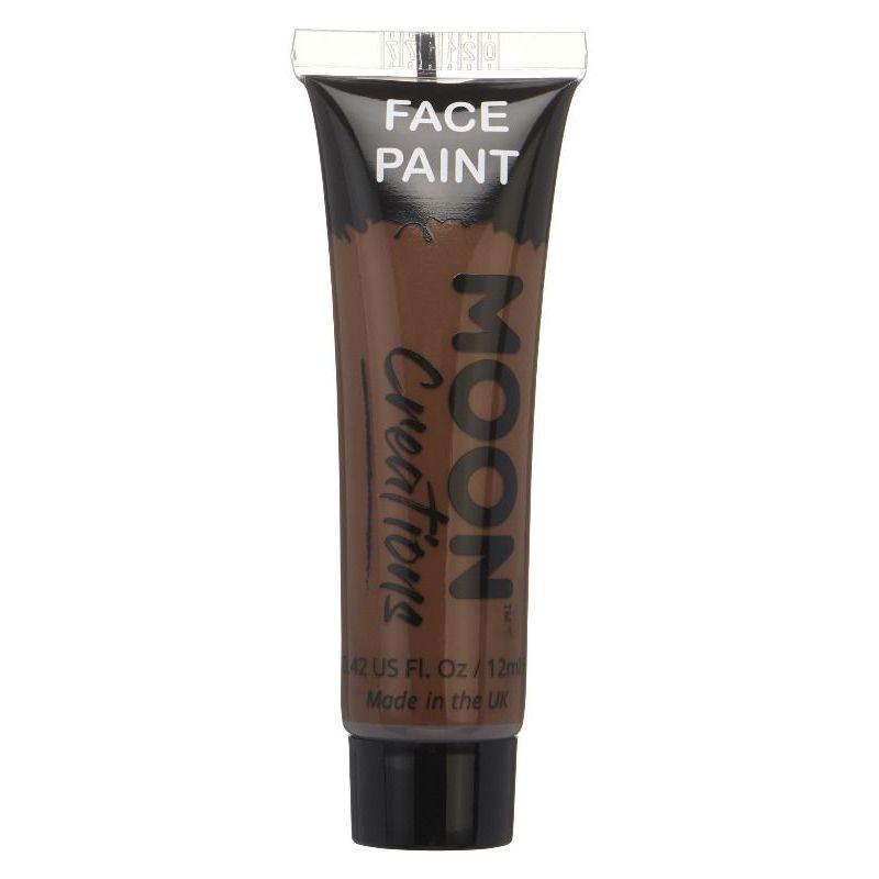 Moon Creations Face & Body Paint Brown Smiffys Cosmetics and Disguises 20740