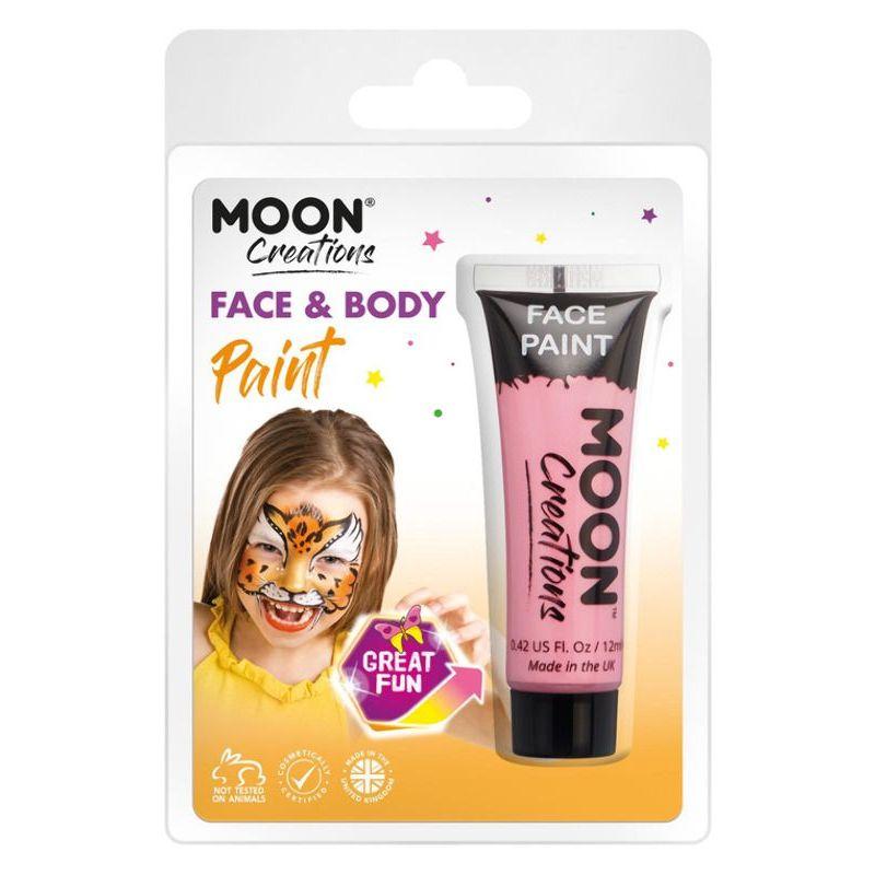 Moon Creations Face & Body Paint Pink Smiffys Moon Creations 21369