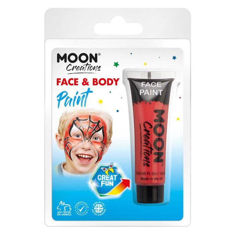 Moon Creations Face & Body Paint Red Smiffys Fairies, Wings and Wands Fancy 21622