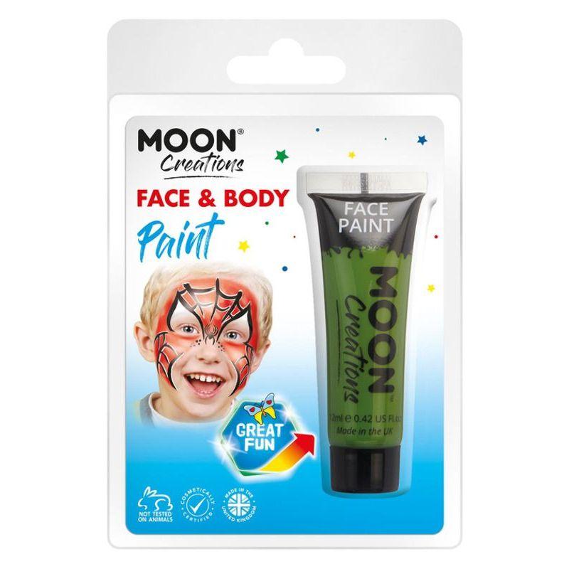 Moon Creations Face & Body Paint Green Smiffys Moon Creations 20909