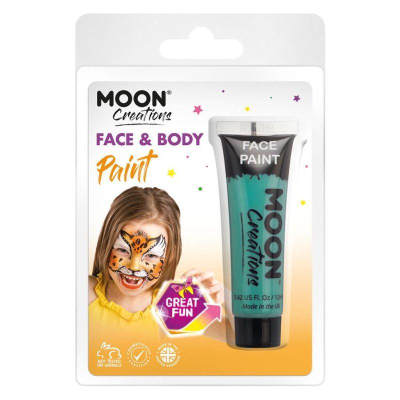 Moon Creations Face & Body Paint Turquoise Smiffys Moon Creations 21851