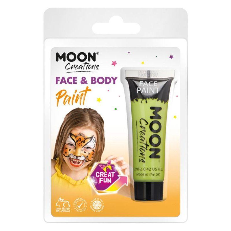 Moon Creations Face & Body Paint Lime Green Smiffys Moon Creations 20910