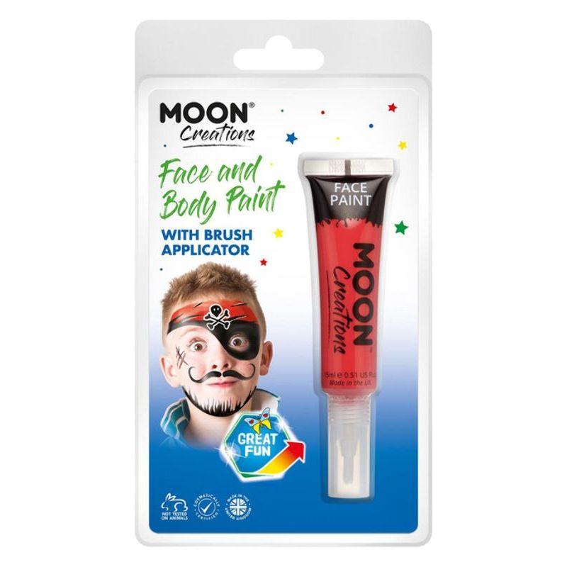 Moon Creations Face & Body Paints Red Smiffys Moon Creations 21627