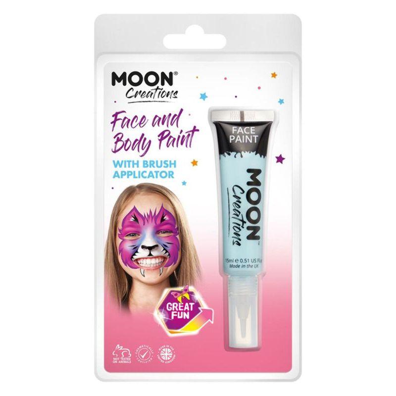 Moon Creations Face & Body Paints Light Blue Smiffys Manic Panic Licensed Fancy Dress 20586