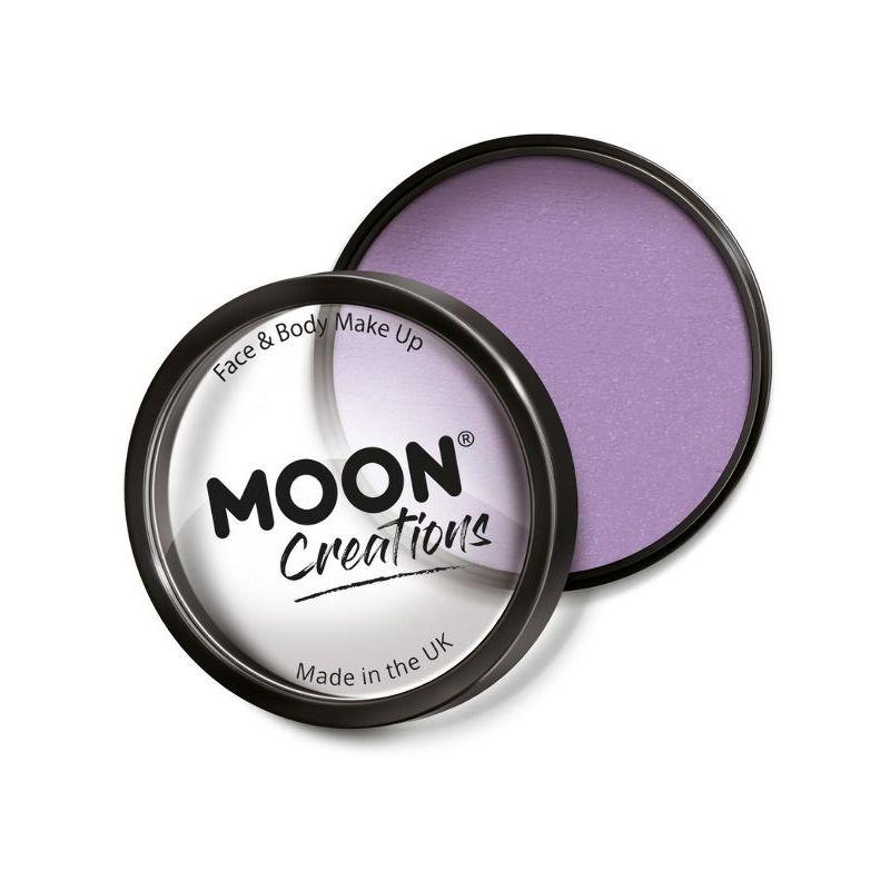 Moon Creations Pro Face Paint Cake Pot Lilac Smiffys Moon Creations 21136