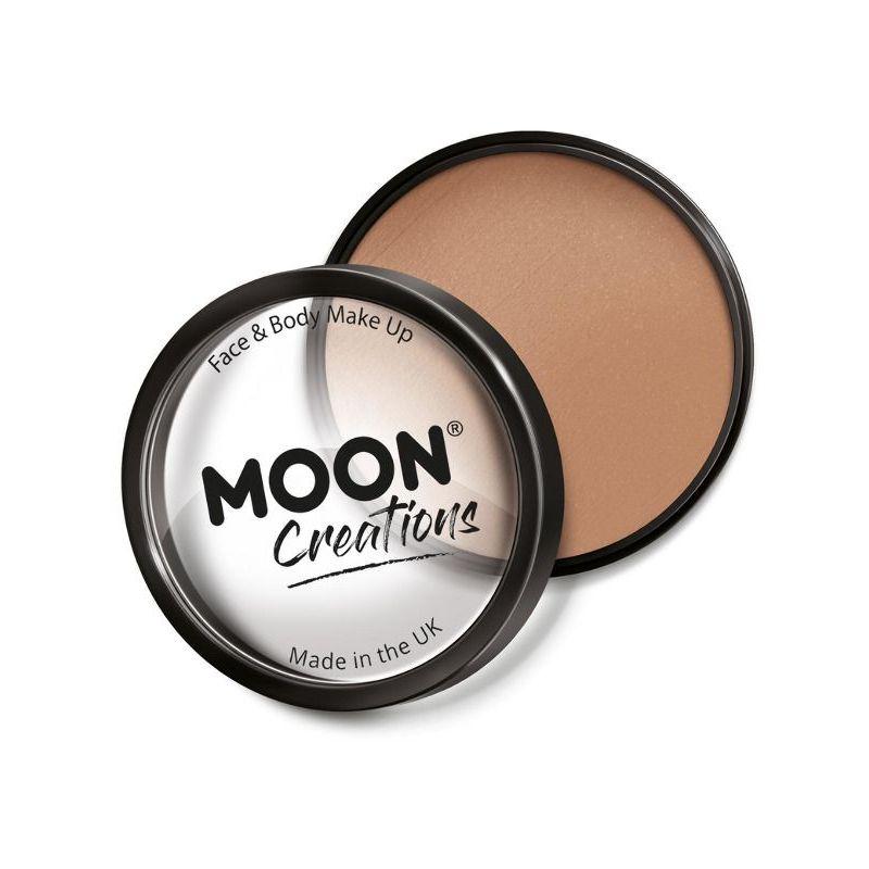 Moon Creations Pro Face Paint Cake Pot Beige Smiffys CD-01 20429