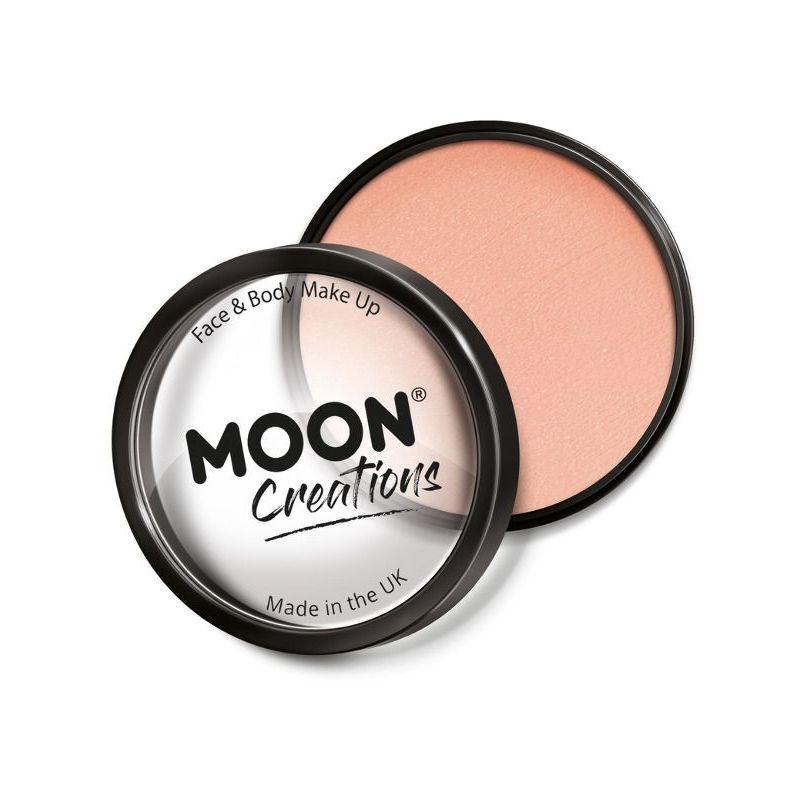 Moon Creations Pro Face Paint Cake Pot Peach Smiffys Moon Creations 21340