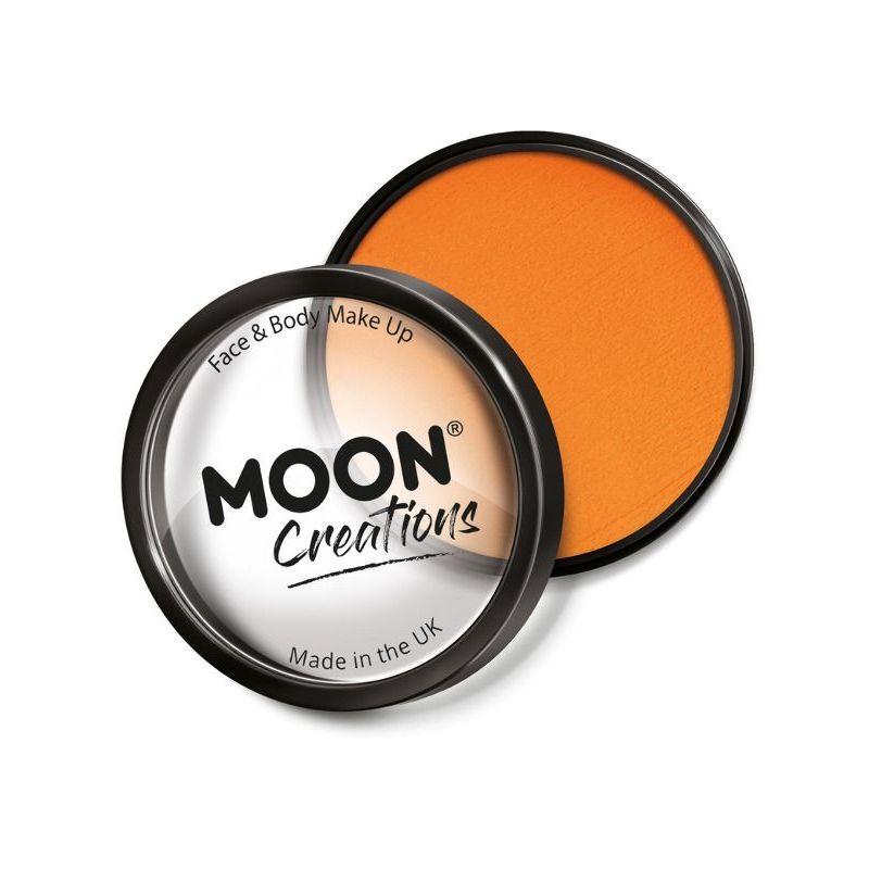 Moon Creations Pro Face Paint Cake Pot Orange Smiffys Moon Creations 21275