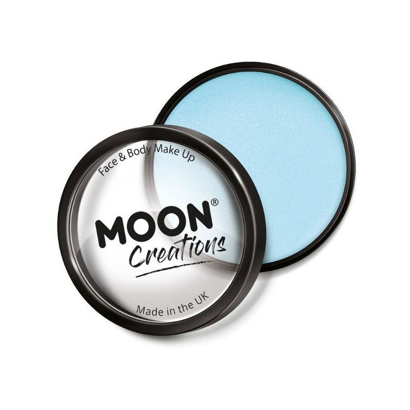 Moon Creations Pro Face Paint Cake Pot Light Blue Smiffys Barbie Licensed Fancy Dress 20588