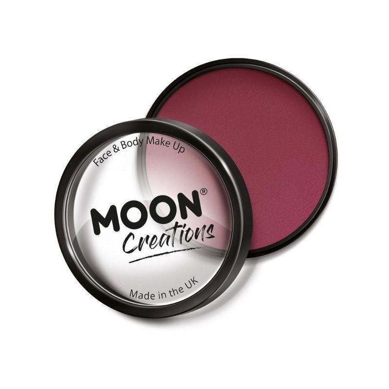 Moon Creations Pro Face Paint Cake Pot Pink Smiffys Moon Creations 21373