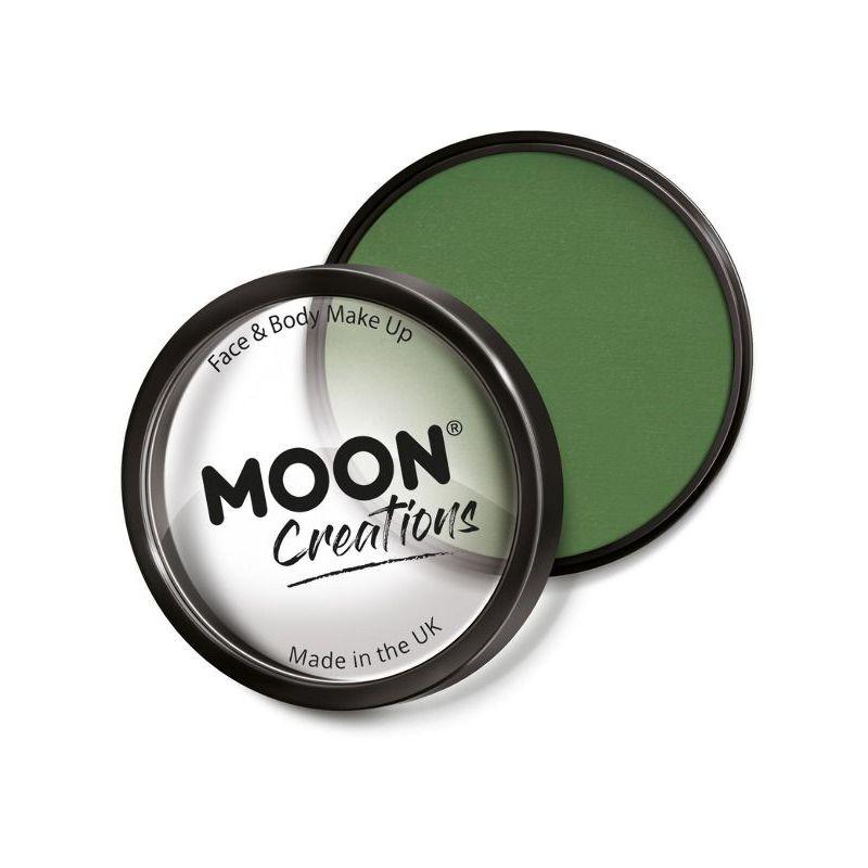 Moon Creations Pro Face Paint Cake Pot Green Smiffys Moon Creations 20921