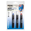 Moon Creations Body Crayons Smiffys Moon Creations 20060