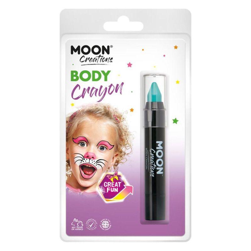 Moon Creations Body Crayons Turquoise Smiffys Moon Creations 21858