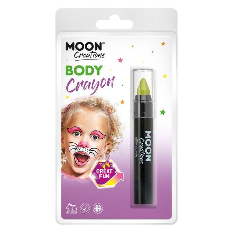 Moon Creations Body Crayons Lime Green Smiffys Moon Creations 20924