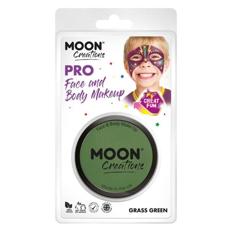 Moon Creations Pro Face Paint Cake Pot Green Smiffys Moon Creations 20928
