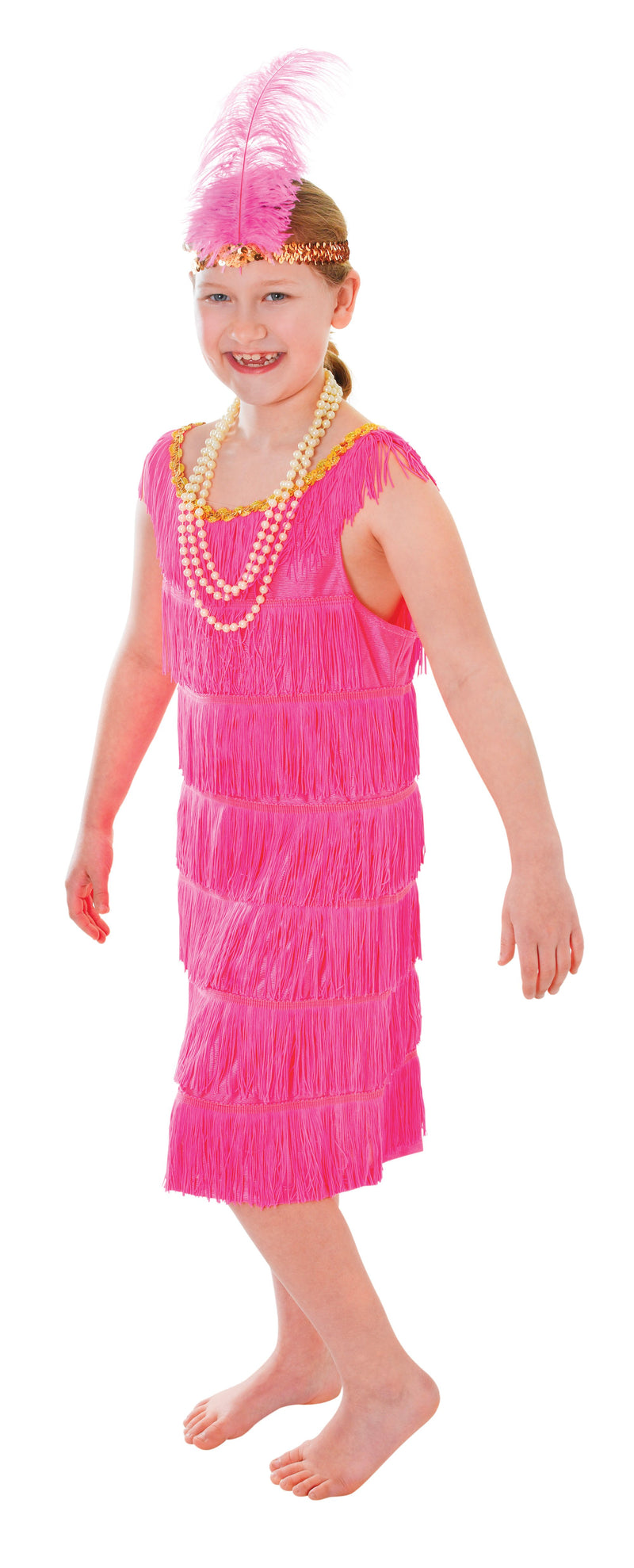 Flapper Dress Pink Small Childrens Costumes Female S Girls Bristol Novelty Childrens Costumes 2169