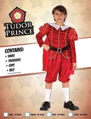 Tudor Prince M Childrens Costumes Male To Fit Child Of Height 122cm 134cm Boys Bristol Novelty Childrens Costumes 2186