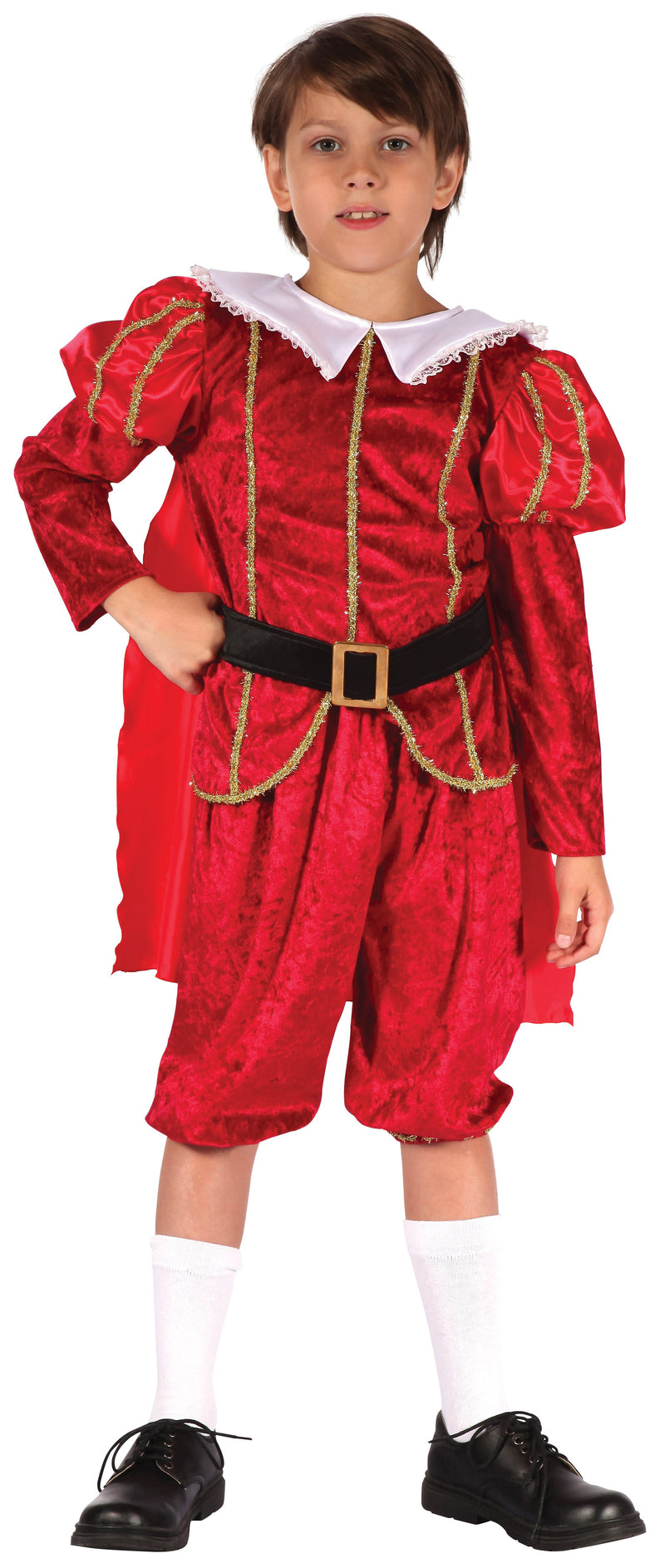 Tudor Prince S Childrens Costumes Male To Fit Child Of Height 110cm 122cm Boys Bristol Novelty Childrens Costumes 2187