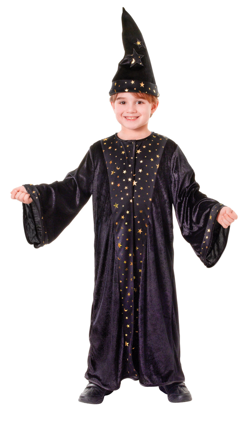 Wizard Deluxe M Childrens Costumes Male To Fit Child Of Height 122cm 134cm Boys Bristol Novelty Childrens Costumes 2200