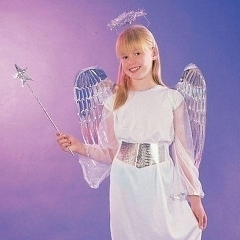 Girls Angel Budget Medium Childrens Costumes Female Medium 7 9 Years Bristol Novelty Girls Costumes 5542
