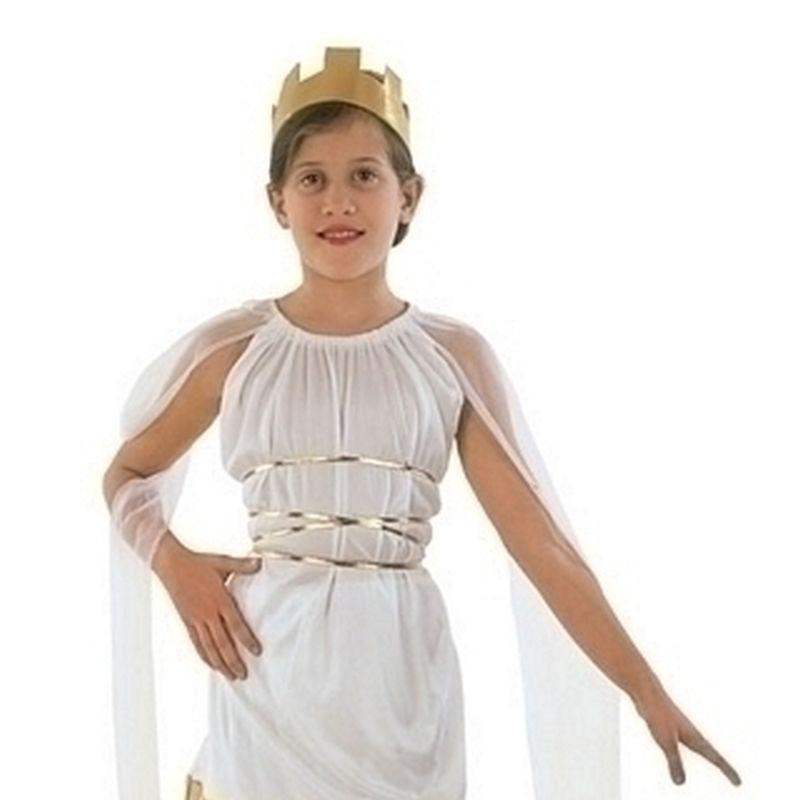 Girls Grecian Budget Medium Childrens Costumes Female Medium 7 9 Years Bristol Novelty Girls Costumes 5616