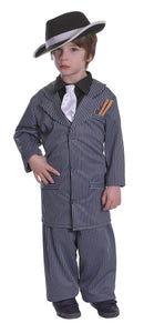 Gangster Boy Costume M Childrens Costumes Male Medium Boys Bristol Novelty Childrens Costumes 2207