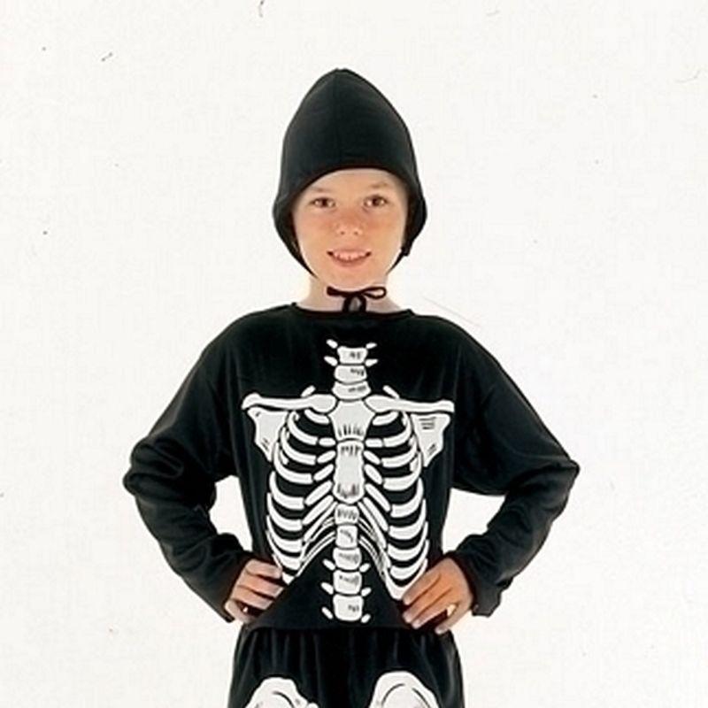 Skeleton Budget Medium Childrens Costumes Unisex Medium 7 9 Years Bristol Novelty Boys Costumes 11121