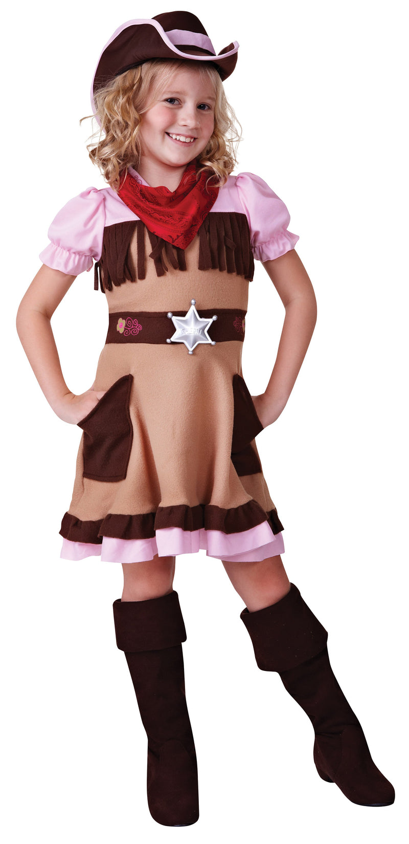 Cowgirl Cutie S Childrens Costumes Female To Fit Child Of Height 110cm 122cm Girls Bristol Novelty Childrens Costumes 2248
