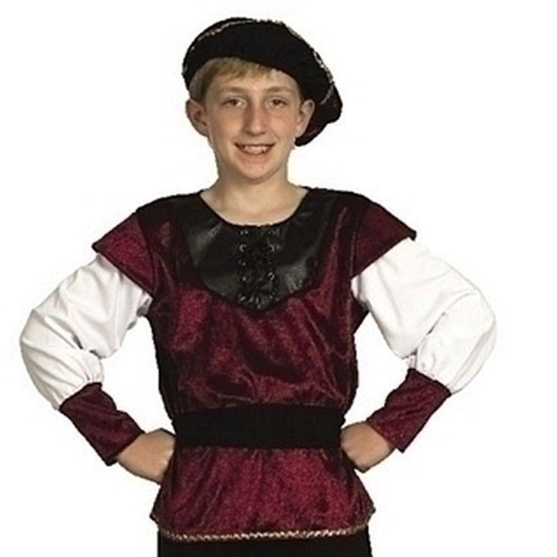 Boys Renaissance Prince Large Childrens Costumes Male Large 9 12 Years Bristol Novelty Boys Costumes 1710