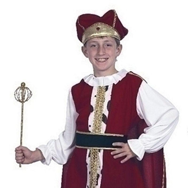 Boys Medieval King Large Childrens Costumes Male Large 9 12 Years Bristol Novelty Boys Costumes 1656