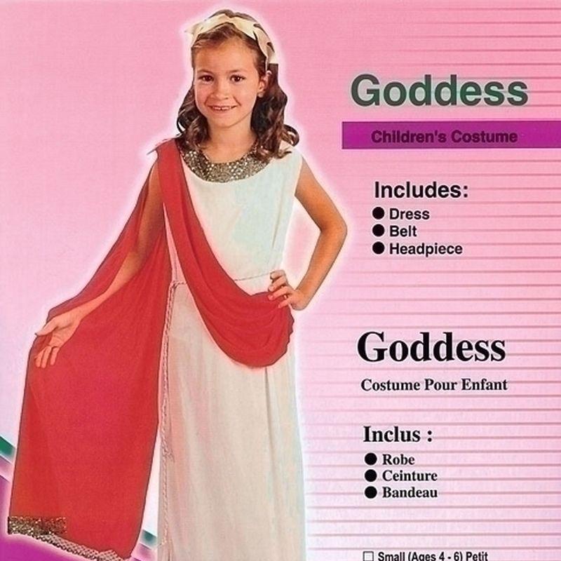 Girls Goddess Medium Childrens Costumes Female Medium 7 9 Years Bristol Novelty Girls Costumes 5612