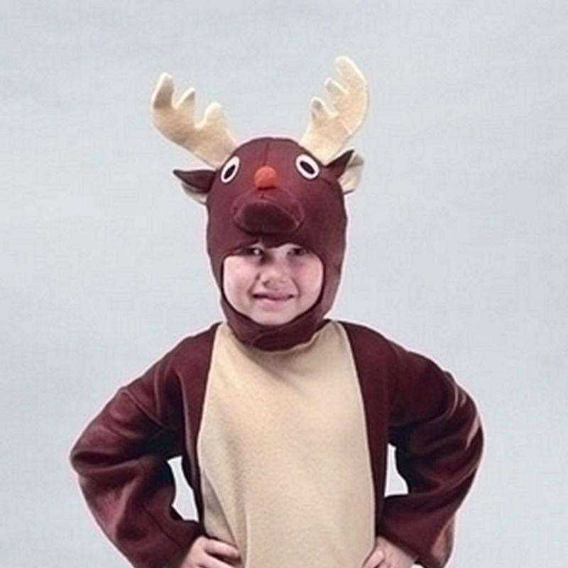 Reindeer Medium Childrens Costumes Unisex Medium 7 9 Years Bristol Novelty Boys Costumes 10193
