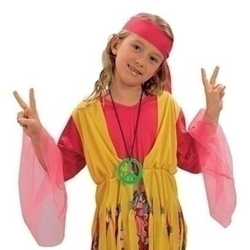Girls Hippy Girl Medium Childrens Costumes Female Medium 7 9 Years Bristol Novelty Girls Costumes 5628