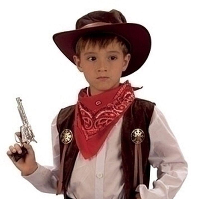 Boys Cowboy Medium cowprint Chaps Childrens Costumes Male Medium 7 9 Years Bristol Novelty Boys Costumes 1616