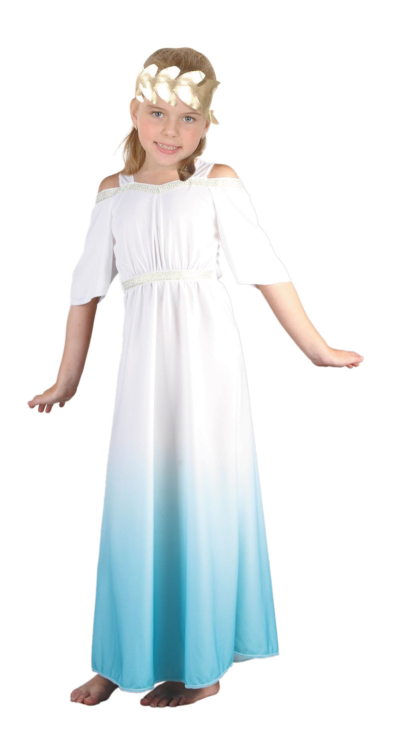 Roman Goddess Xl White Childrens Costumes Female Xl Girls Bristol Novelty Childrens Costumes 2388