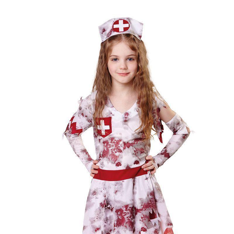 Zombie Nurse L Childrens Costumes Female Large Girls Bristol Novelty Girls Costumes 14516