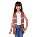 American Indian Waistcoat Medium Boys Bristol Novelty Childrens Costumes 18016