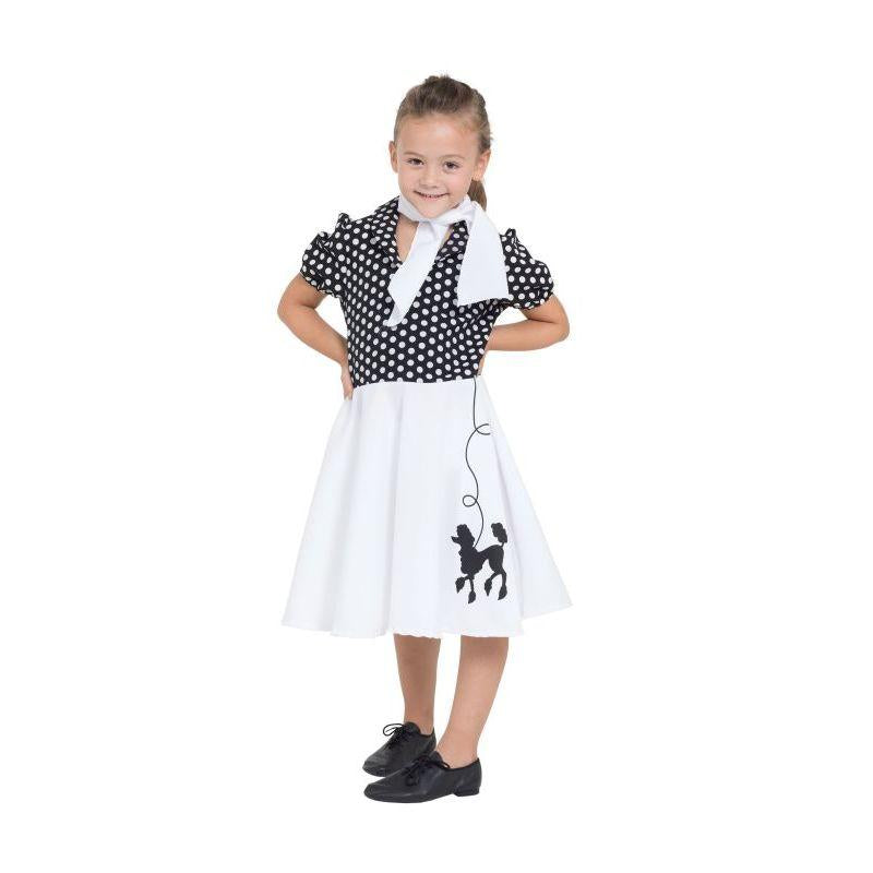 Poodle Dress Black/White - Large Bristol Novelty 2021 22597