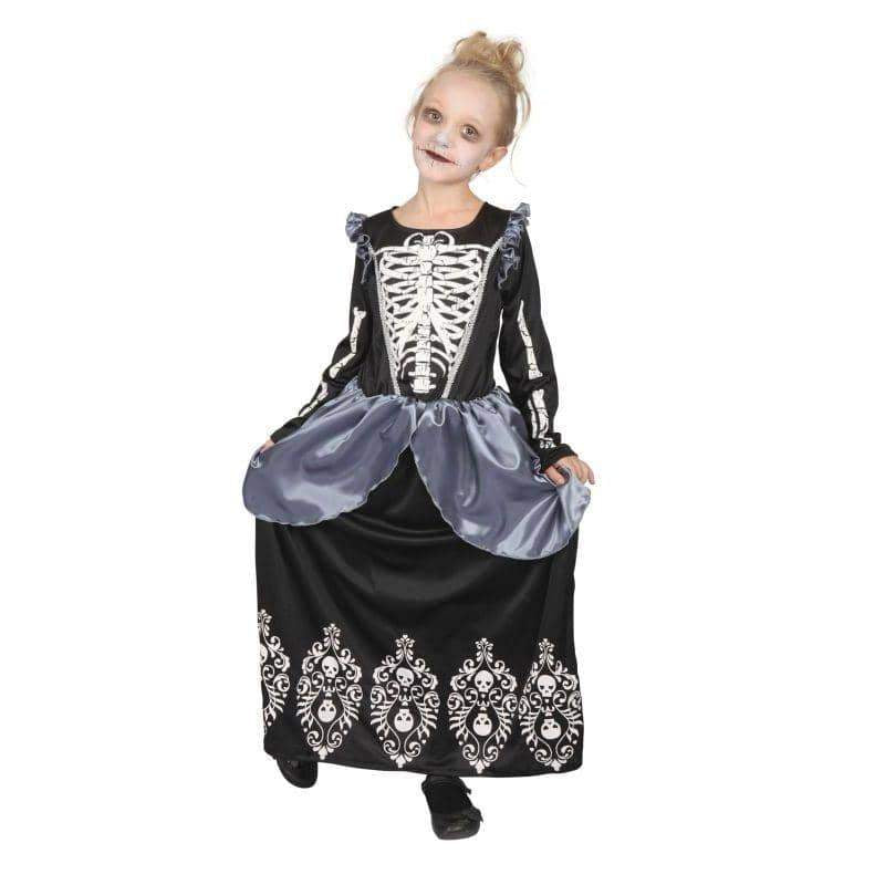 Skeleton Princess Medium Boys Bristol Novelty Childrens Costumes 18069