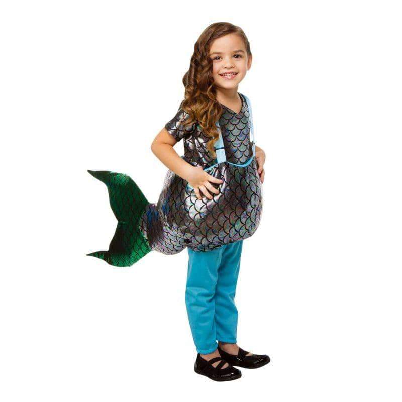 Step In Mermaid Medium Boys Bristol Novelty Childrens Costumes 18089