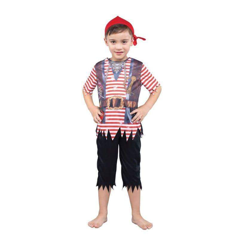 Pirate Boy Sublimation Print Large Boys Bristol Novelty Childrens Costumes 18093