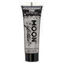 Moon Glitter Holographic Fine Glitter Gel Silver Smiffys Moon Creations 21781