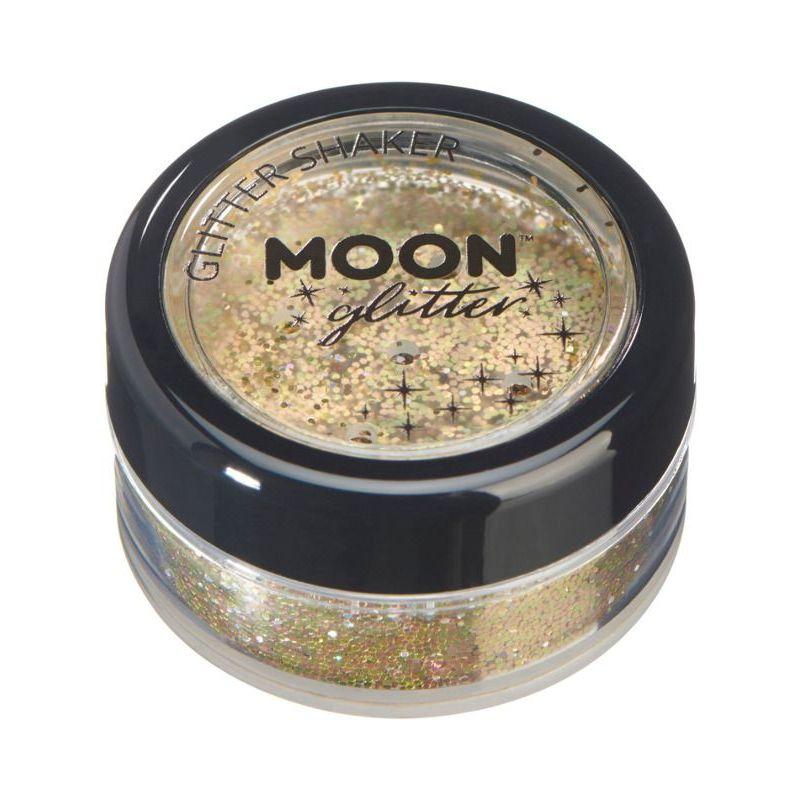 Moon Glitter Holographic Glitter Shakers Gold Smiffys Halloween Fancy Dress Accessor 20841