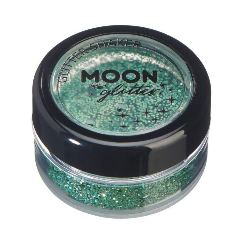 Moon Glitter Holographic Glitter Shakers Green Smiffys Moon Creations 20929